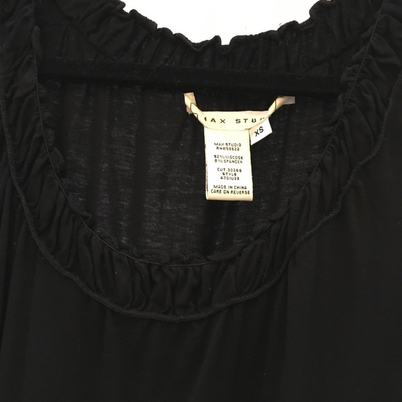 Max Studio Flowy Scoop Neck Tank Blouse XS - Picture 5 of 8